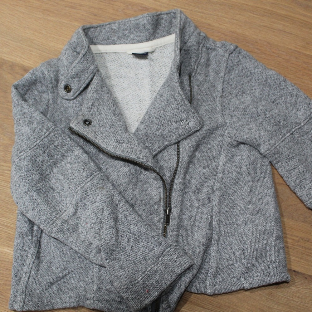 Gap Girls Moto Grey Jacket